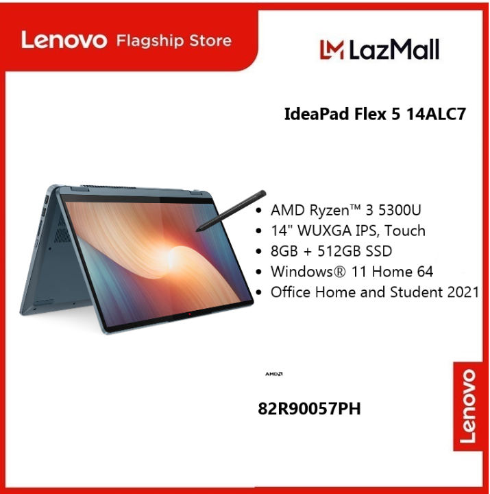 Lenovo IdeaPad Flex 5 14ALC7 82R90057PH | AMD Ryzen™ 3 5300U ...