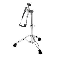 [ammoon]12-inch Galvanized Carbon Steel Drum Tripod Stand 19.7inch-29.5inch Height Adjustable for Dumb Drum Snare Drum Drum Set Supporting