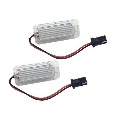 ไฟท้ายขั้นอ่อนโยนโคมไฟป้ายทะเบียน LED 12V สำหรับโฟกัส5D กันน้ำขนาด6000K