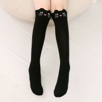 Cute Children Socks Cartoon Print Baby Socks Knee High Long Socks