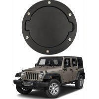 แก๊ส Cap การใช้ประตูถังแก๊สฝาครอบ Fit สำหรับ Jeep Wrangler 07-18 24ประตู Auto Car Accessories