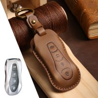 Luxury Leather Car Remote Key Case Cover for Geely Azkarra Tugella FY11 2019 2020 Atlas Pro New Emgrand GS X6 SUV EC7 Styling