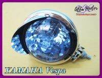 VESPA YAMAHA "BLUE" HEADLAMP ACCESSORIES #จานฉาย ไฟแต่ง​ สีน้ำเงิน ไฟแต่งเวสป้า ไฟแต่งยามาฮ่า