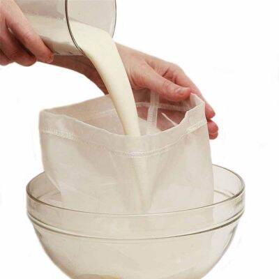 Reusable Filter Food Mesh Strainer for Yogurt Nutmilk Wine