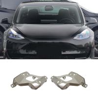 1Pair Front Left&amp;Right Bumper Bracket Side Mudguard Holder Bracket Replacement Accessories for Tesla MODEL 3 2017-2023 1086016-S0 1086017-S0