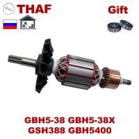 AC220V-240V Armature Rotor Anchor Replacement for BOSCH Rotary Hammer GBH5-38 GBH5-38X GSH388 GBH5400