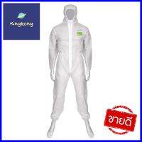 ชุดป้องกันฝุ่น PANGOLIN 100 SIZE XL สีขาวPROTECTIVE COVERALL PANGOLIN 100 SIZE XL WHITE **สินค้าแนะนำ**