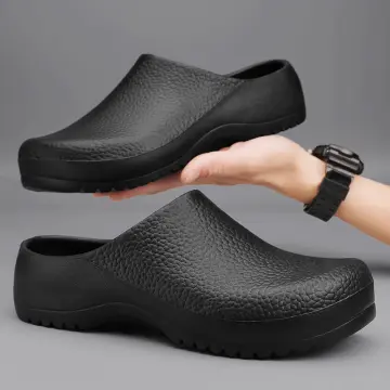 Chef Shoes for Men Women Chef Shoes for Women Kitchen Chef Shoes Baotou shoes  Clog Shoes for Men Waterproof and Anti Scalding Anti slip and  wear-resistant Medical Shoes to Prevent Foot Injuries