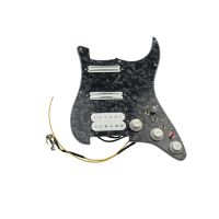 KR-Prewired loaded Pickguard Guitar Pickups Humbucker Pickups Alnico 5 HSS Wiring Harness Push-Pull Single Cut Set For /Strat