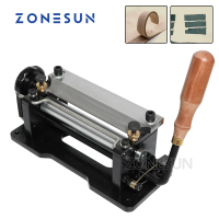 ZONESUN 800ที่ดึงหนังผ้าด้วยตนเองจับPeelเครื่องมือเครื่องแยกหนังหนังผักแทนนินParing Skiverเครื่องมือเครื่องปอกเปลือก