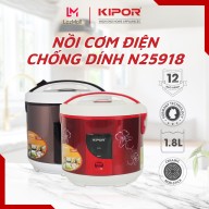 Nồi cơm điện KIPOR KP-25918 - 1.8L - Phủ chống dính HOÀNG KIM thumbnail