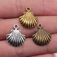 WYSIWYG 20pcs 18x15mm 3 Colors Shell Charm Seashell Charm For Jewelry Making