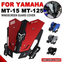 【LZ】 Motorcycle Accessories Sports WindScreen Windshield Deflector For YAMAHA MT125 MT-125 2020 2021 MT 125 MT15 MT-15 2018 2019 2020