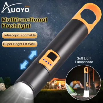 1pc Super Bright Zoomable Flashlight - Portable, Multi-Functional,  Telescopic Zoom For Outdoor Home Use Rechargeable Flashlights, Mini  Zoomable Flashl