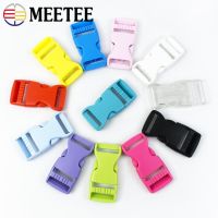 【YD】 10/30pcs Meetee 10-38mm Plastic Release Color Clip Safety Clasp for Outdoor Luggage Accessories