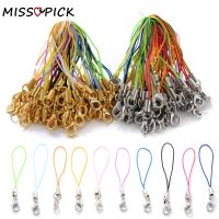 【CW】 10-100Pcs 70mm Colorful Clasp Lanyard Cord Straps Chain Diy Jewelry Making Accessories