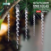 Simulation Ice Christmas Decorations Christmas Tree Pendant Ornament - 10/12pcs - Aliexpress