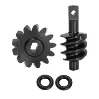 Front Rear Diff Axle Steel Gear Metal Easy to Use Easy to Replace for Axial SCX24 AXI90081 Deadbolt 1/24 RC Crawler Car Truck Accessories ,12T