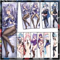 Genshin ผลกระทบ อะนิเมะ เกม Tartaglia Keqing Hu Tao Dakimakura หมอน ตัวละคร หมอนร่างกาย Otaku Pilow ปกอะนิเมะ หมอนร่างกาย