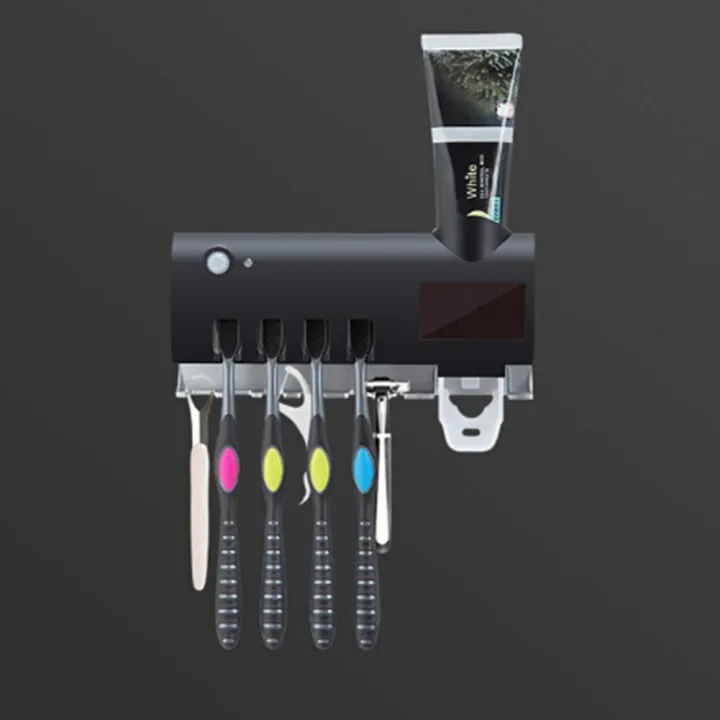 1.2W Solar Toothpaste Dispenser Sterilizer Wall Mounted Lazada PH