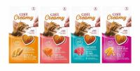 ขนมแมวเลีย Catit creamy 4 รสชาติ grain-free ไม่ใส่วัตถุกันเสีย 15gx5ซอง calต่ำ ไม่อ้วน ไม่เค็ม เกรดพรีเมียม