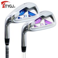 TTYGJ มือซ้าย7-Iron ไม้กอล์ฟสำหรับผู้ชายและผู้หญิงเดี่ยวคาร์บอนเหล็กร่างกาย R-Level เริ่มต้นของแกว่งปฏิบัติอุปกรณ์กอล์ฟ