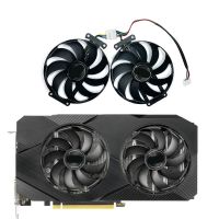 【CW】 ASUS DUAL-GTX 1660S-O6G graphics card cooling fan FDC10H12S9-C T129215SU 6PIN for GTX 1660 1660Ti DUAL RTX 2060 2070