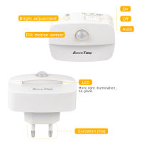 Human Body Detector Lights for Kitchen Motion Sensor Closet Light 220V EU Plug In Night Lamp for Cabinet Corridor Stairs Wall