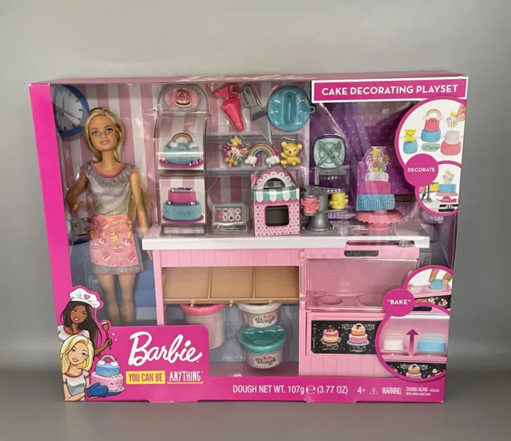Cake Decorating Playset You Can Be Anything Barbie Lazada PH
