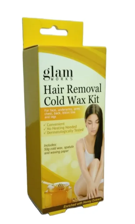 Glam Works Hair Removal Cold Wax Kit | Lazada PH