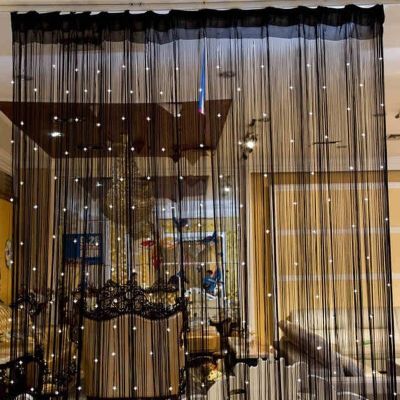 【CC】●♗▣  100x200cm Beads Design Curtain Accessories Bedroom Room Tassel Decoration cortinas