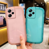 เคสใสสำหรับ Xiaomi POCO X5 Pro 5G เคสโทรศัพท์ใสซิลิโคน TPU นิ่มปกป้องเลนส์สีลูกกวาดฝาหลัง