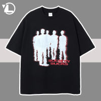 ฤดูร้อน vestrts ผู้ชาย hip hop SHADOW พิมพ์กราฟิกพิมพ์ Oversize T-shirt streetwear Harajuku Casual cotton TOP tees. เสื้อผ้าแนวสตรีท