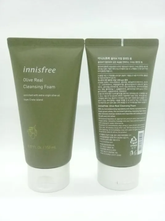 Innisfree Olive Real Cleansing Foam 150ml Lazada PH