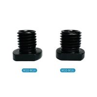 【LZ】✲✴  Adaptador Saw Blade Steel Polishing Tool conector preto para cortar disco M10 a M14 M16 Thread acessórios 2pcs