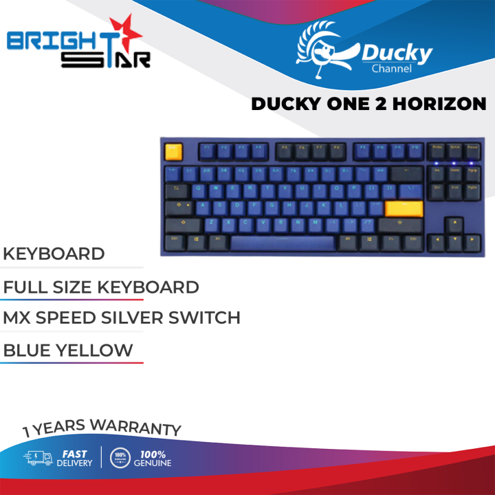 Ducky One 2 Horizon Full Size Gaming Keyboard Lazada
