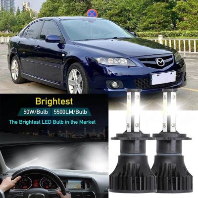 ไฟหน้ารถยนต์ LED LY 4000lm 6000k สีขาว สําหรับ MAZDA 6 (GJ GL) 2013-2023 2PCS