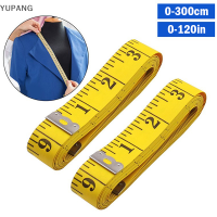 YUPANG Durable Soft PVC 3เมตร300ซม.เย็บเทเลอร์เทปวัดร่างกายไม้บรรทัด