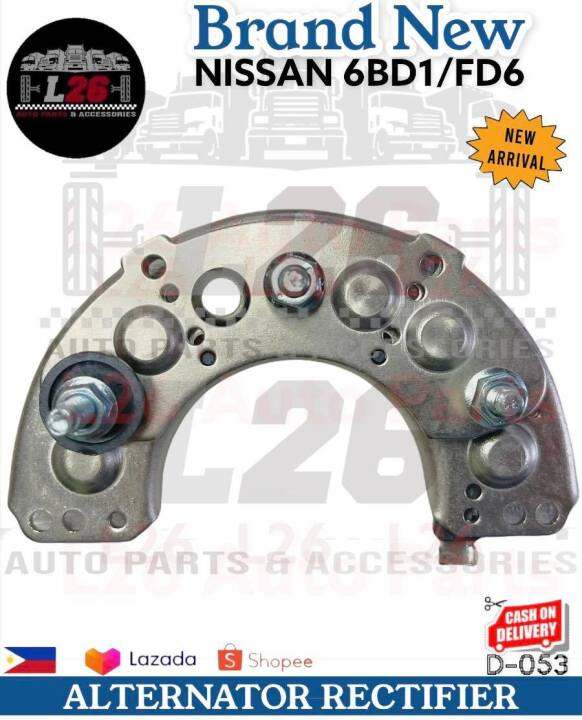 Nissan 6BD1 / FD6 ALTERNATOR RECTIFIER D053 Lazada PH