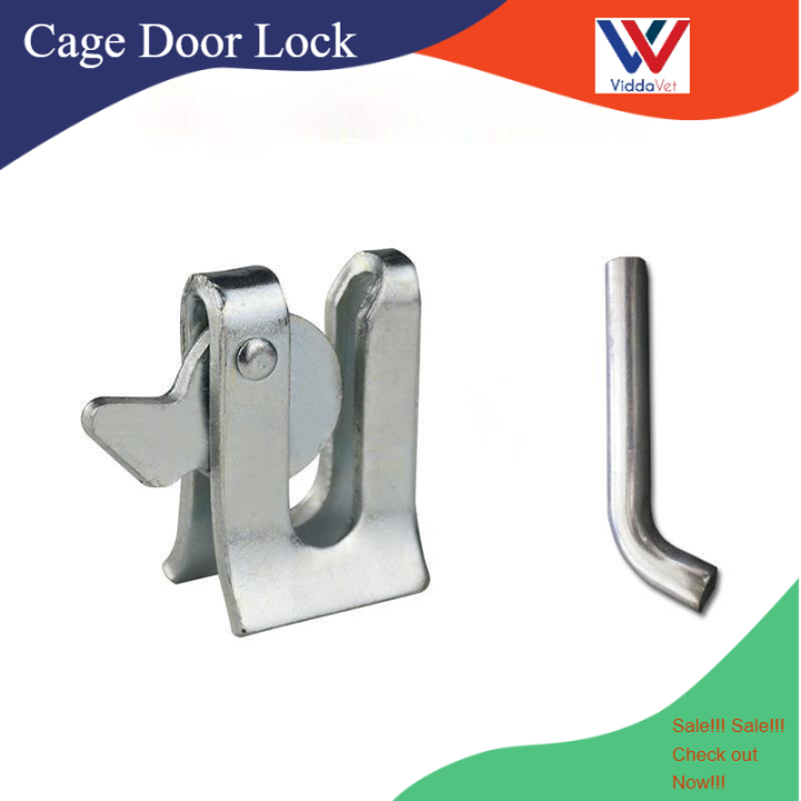 Automatic cage Door Latch Door Buckle for pigs animals cage lock Door