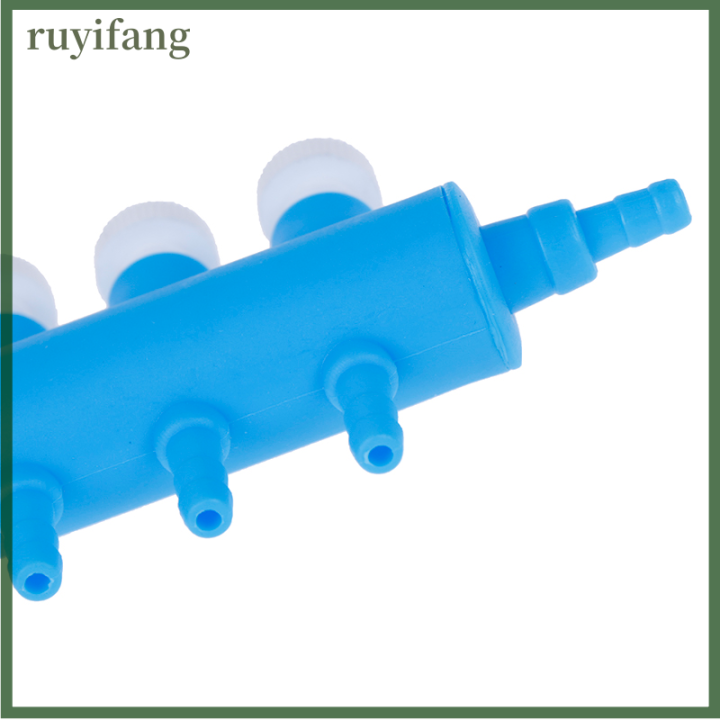 ruyifang-1-pc-aquarium-fish-tank-5หลุมปั๊มลมพลาสติกวาล์วควบคุมท่อน้ำ