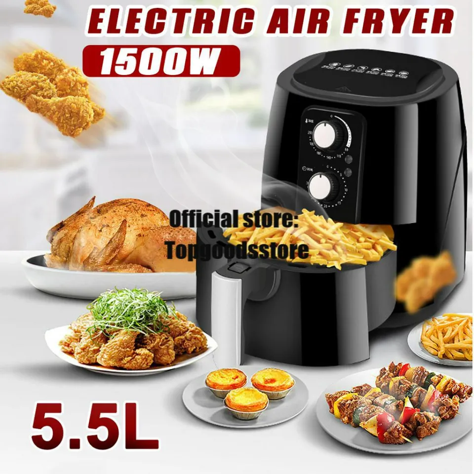 220V Multifunction Air Fryer Oil free Health Fryer Cooker Smart Touch LCD