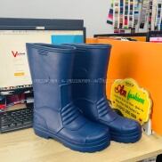 Ủng bốt nhựa siêu nhẹ VAC chống nước bảo hộ lao động màu xanh