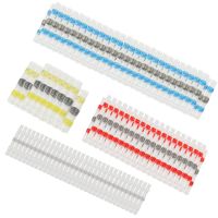 50pcs Practical Electrical Waterproof Seal Heat Shrink Butt Terminals Solder Sleeve Wire Connectors Electrical Circuitry Parts