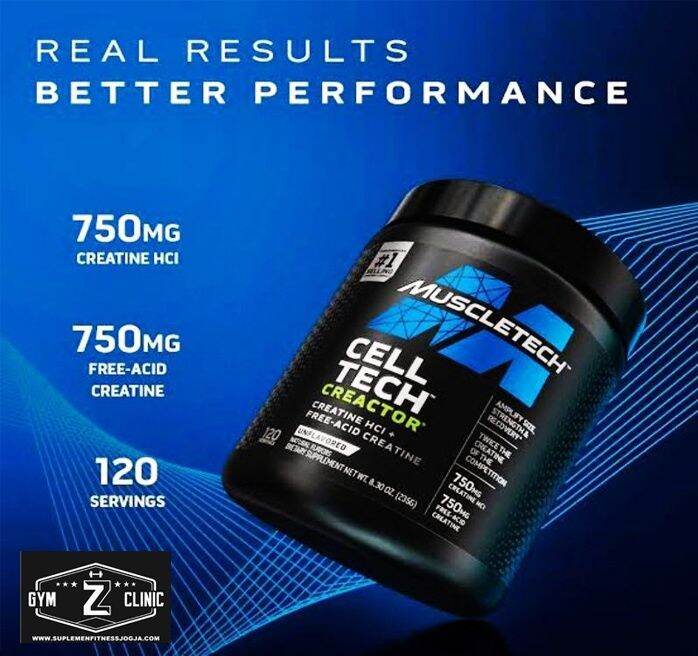 MT Muscletech Creactor Creatine HCl FreeAcid Creatine KEMASAN TERBARU