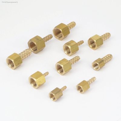 ┋✹ 1/8 1/4 3/8 NPT Female x 1/8 3/16 1/4 5/16 3/8 Hose Barb Tail Brass Fuel Fittings Connectors Adapters 229 PSI