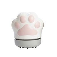 ♞✾ Cute Claw Desktop Cleaner Energy Saving Mini Desktop Vacuum Cleaner With Automatic Power Off Function (White)