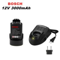 ljmu15 BAT411 10.8V-12V 3000mAh Li-ion Rechargeable Battery pack replace for BOSCH cordless Electric screwdriver BAT411 BAT412 BAT412A