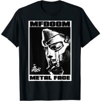 2023 New Mf Doom Short Sleeve Cotton Printed Tees Funny Black Cotton Tee Vintage Gift For Men