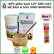 Bột Ngũ Cốc Lợi Sữa Bhnong - Bột mầm ngũ cốc Bhnong siêu lợi sữa 500g